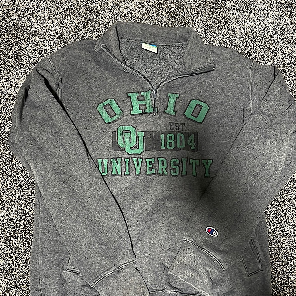 OU Quarter Zip Sweatshirt